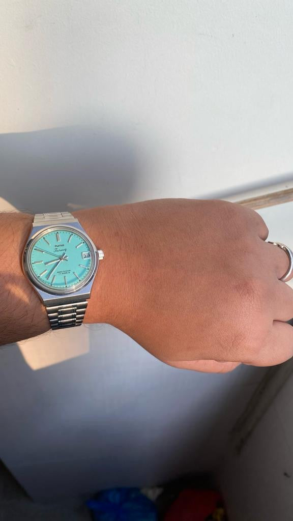 HMT Tareeq Tiffany Blue handwinding Mod