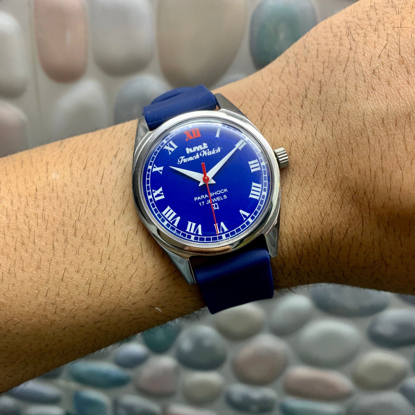 HMT French Blue Unisex - Mod Watch
