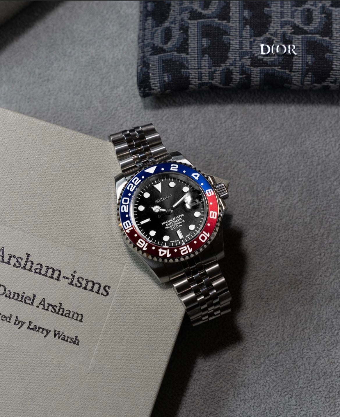 Seiko Pepsi  Homage Mod