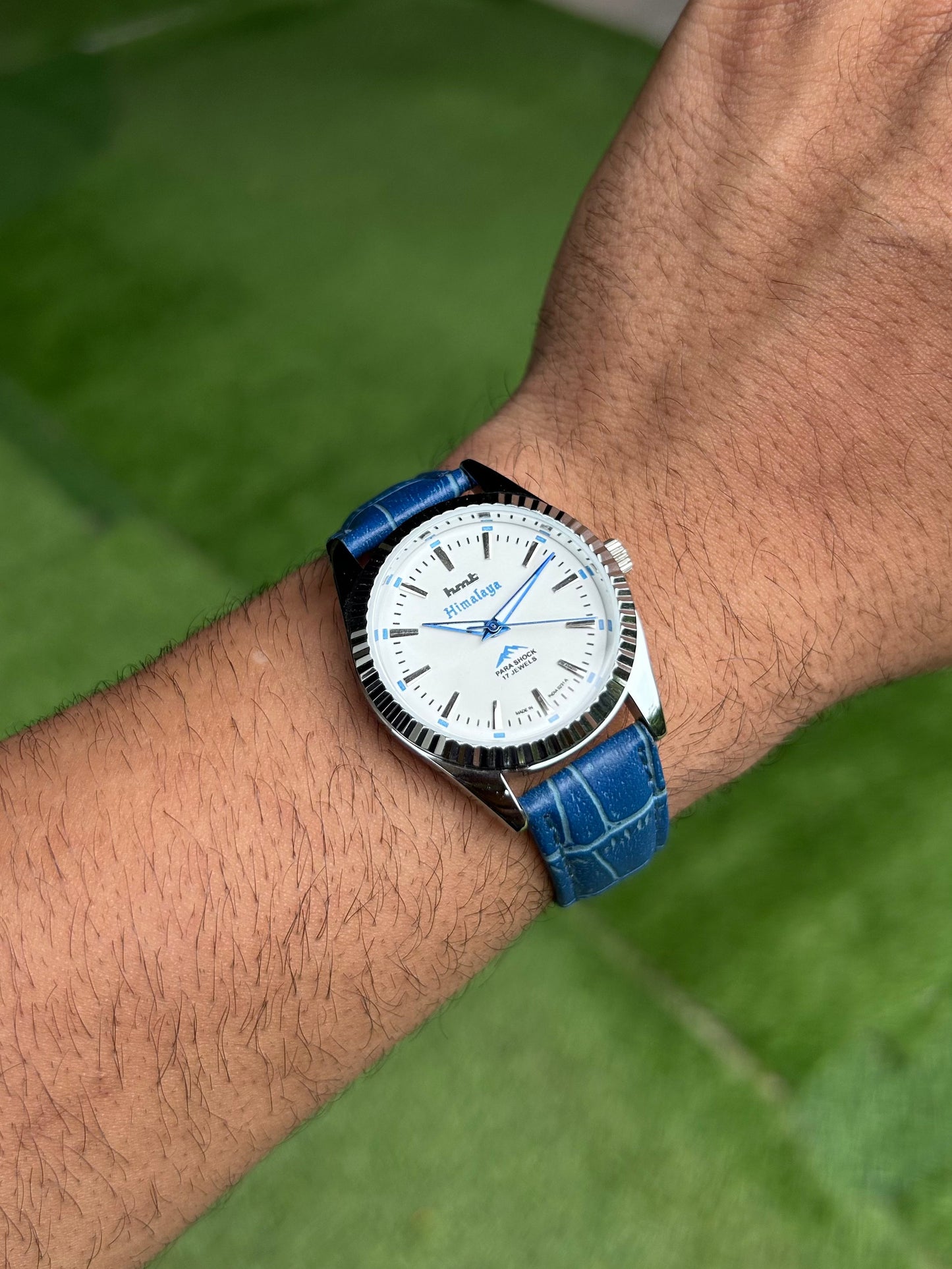 HMT Himalaya White Unisex - Mod Watch