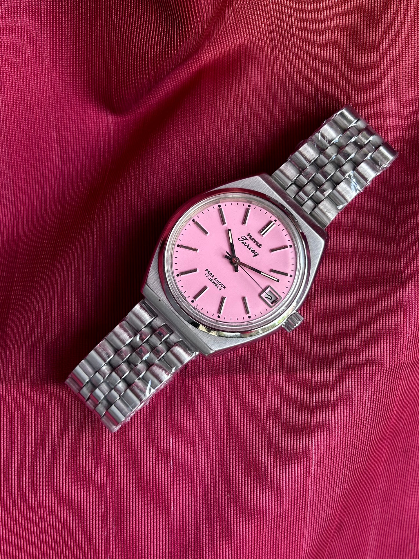 HMT Pink Tareeq Handwinding Mod