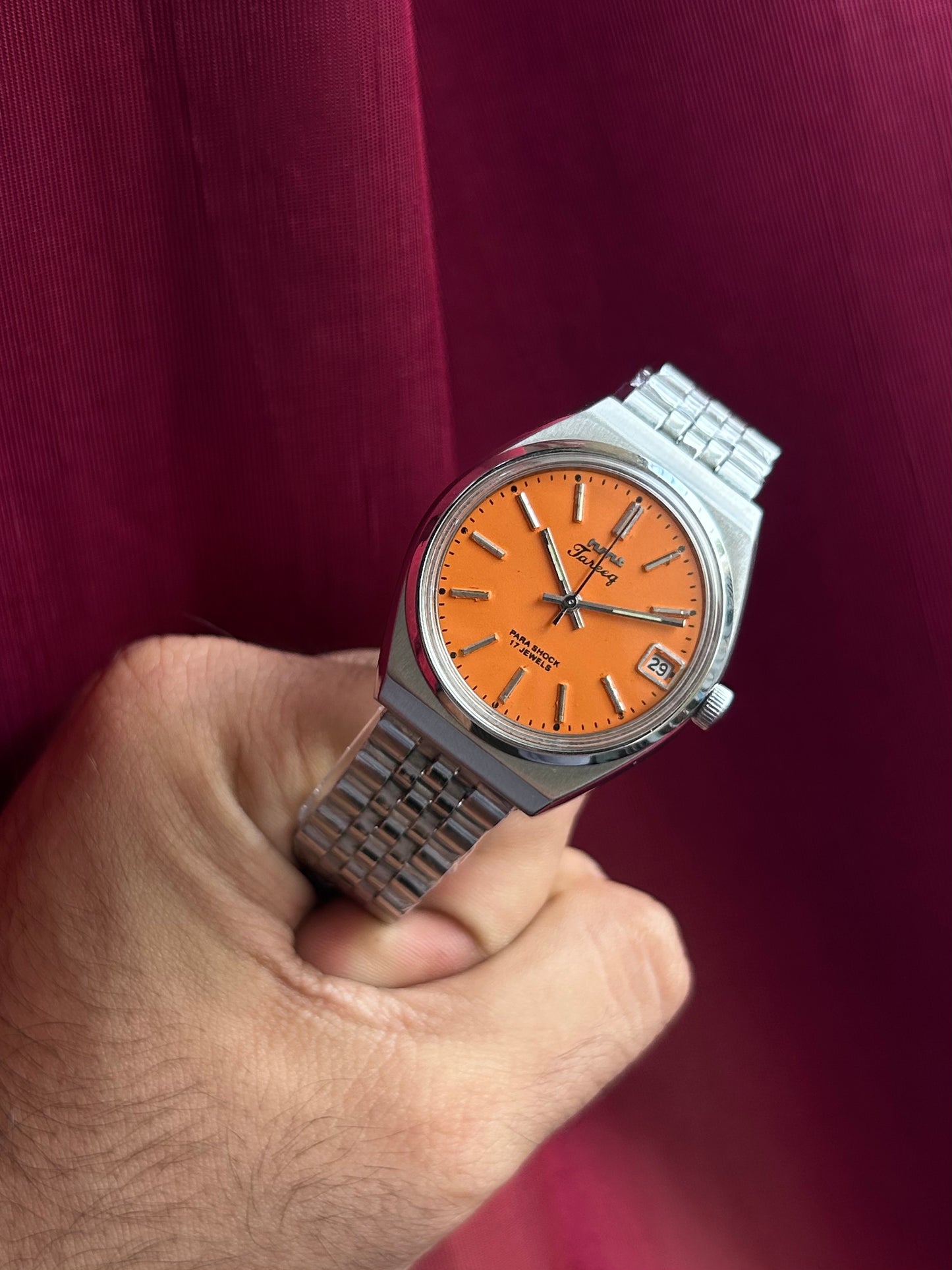 HMT Orange Tareeq Hand winding Mod
