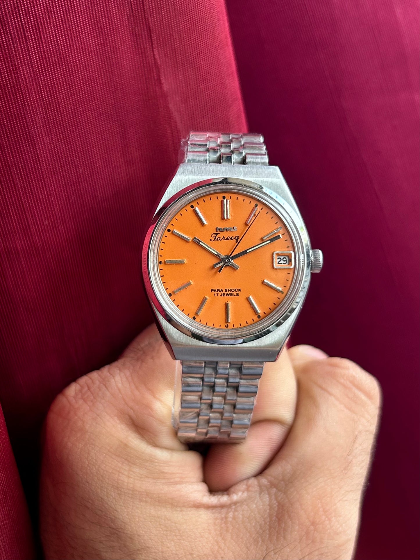 HMT Orange Tareeq Hand winding Mod