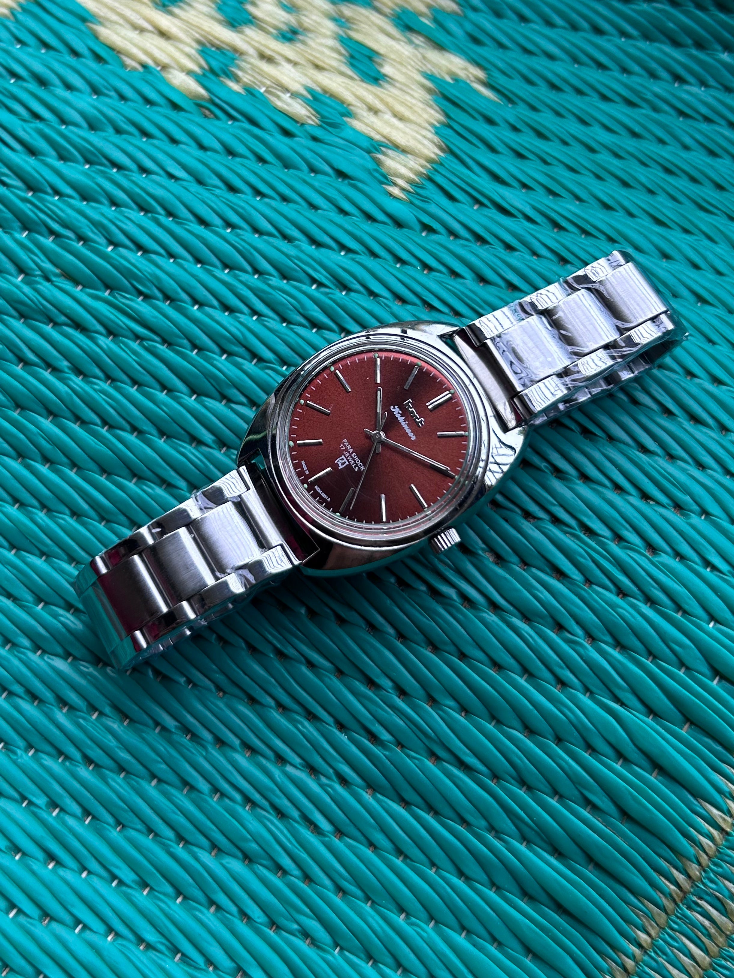 HMT Kohinoor Brown Sunburst