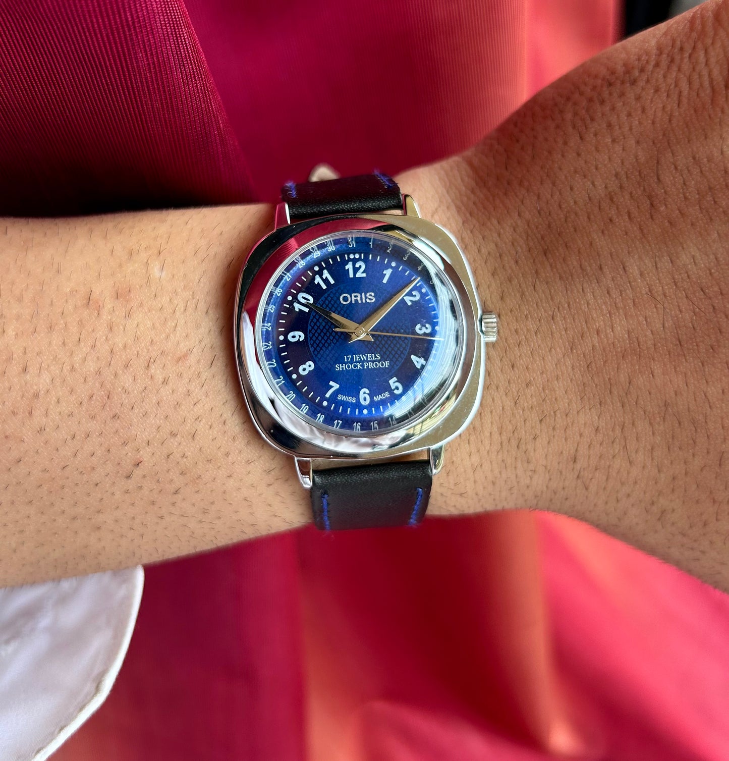 Panerai Oris - Numerical Blue Sunburst
