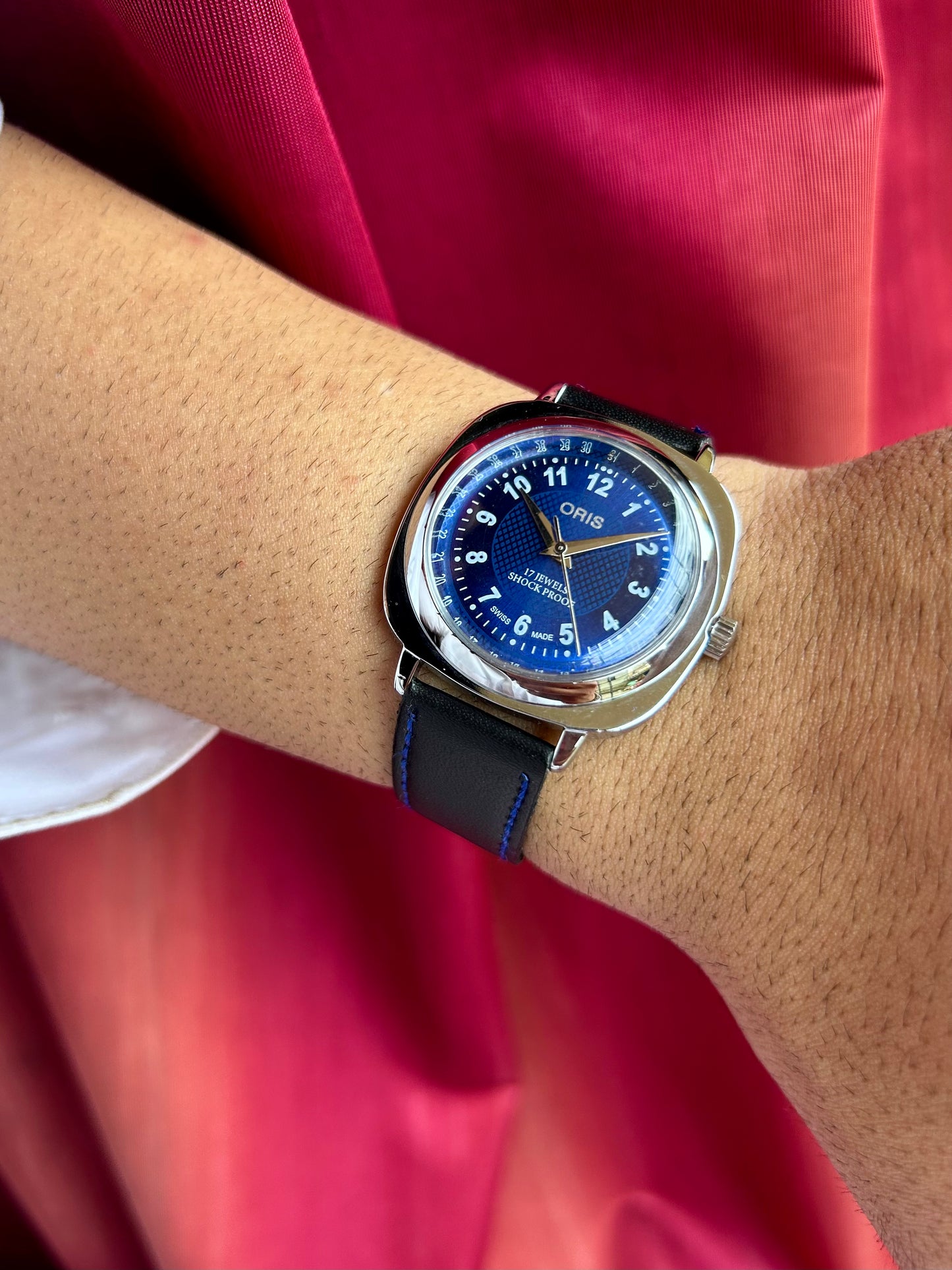 Panerai Oris - Numerical Blue Sunburst