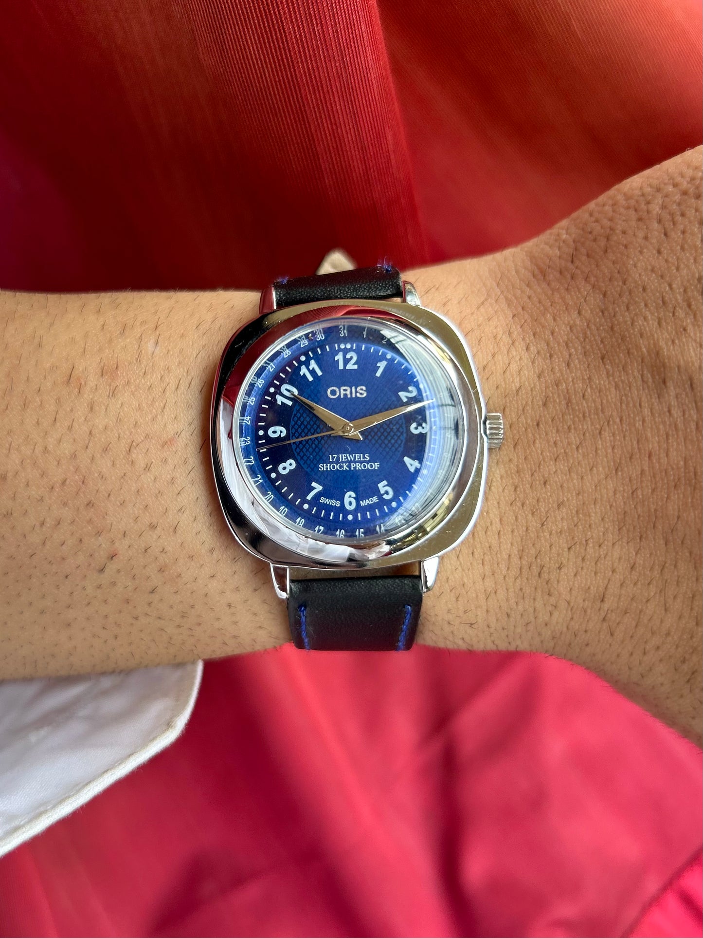 Panerai Oris - Numerical Blue Sunburst