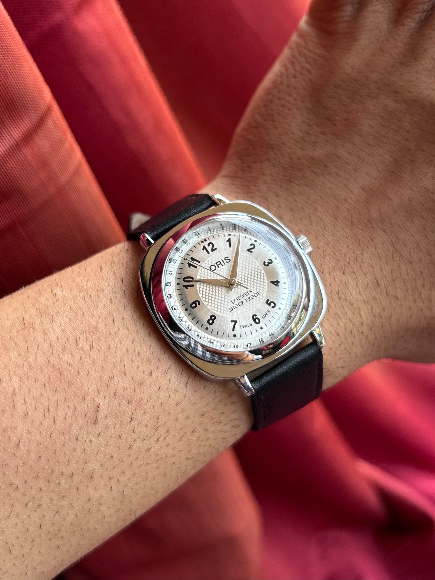Panerai Oris - Silver Sunburst Numerical