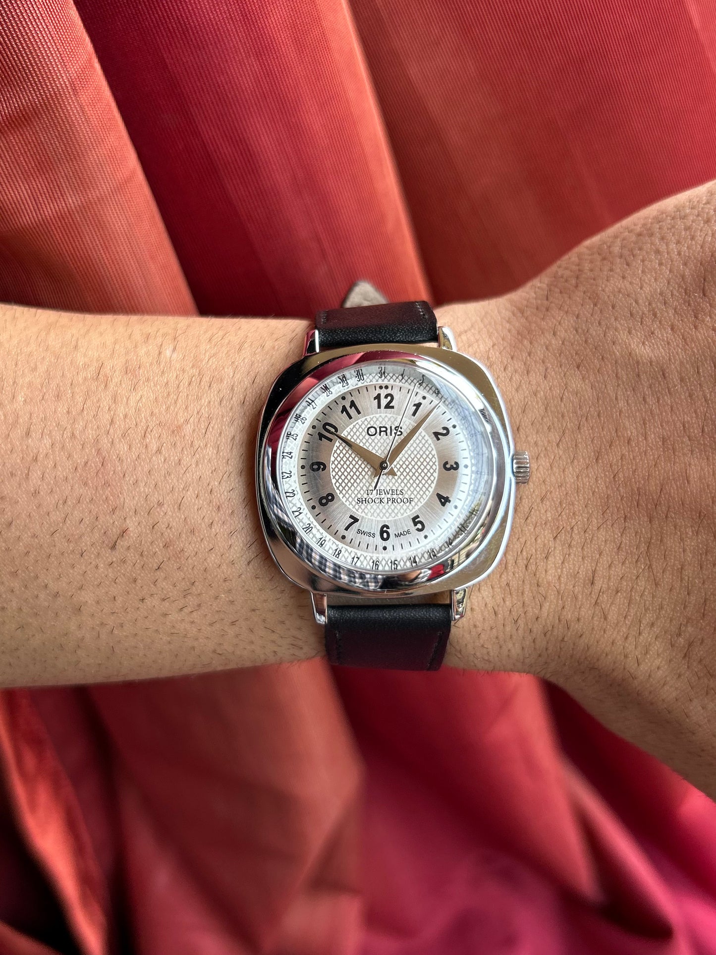 Panerai Oris - Silver Sunburst Numerical