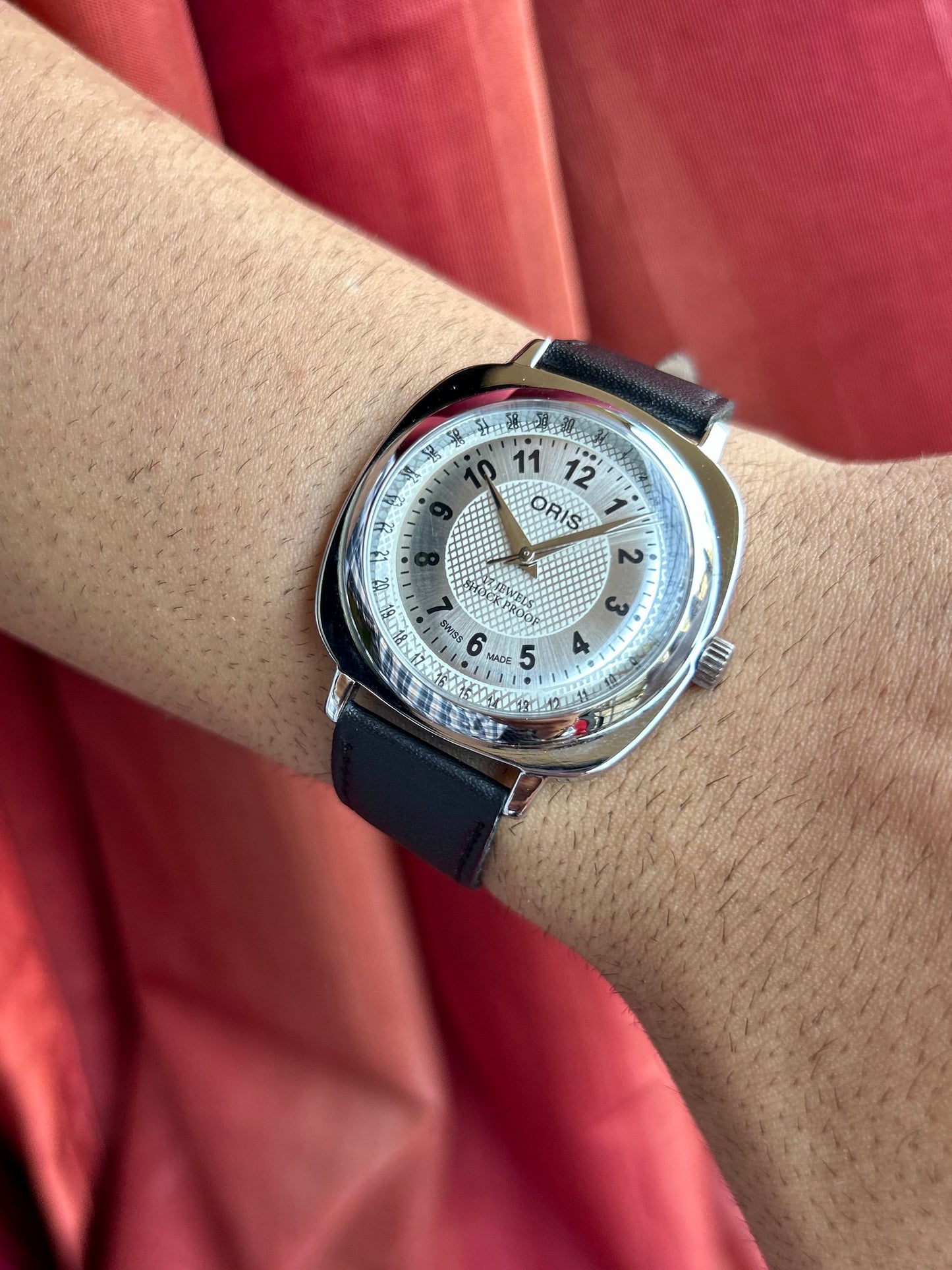 Panerai Oris - Silver Sunburst Numerical