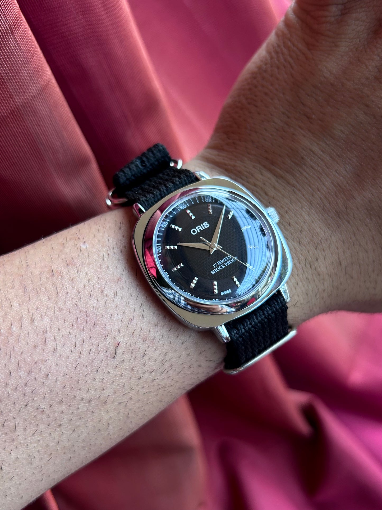 Panerai Oris Mod - Black Sunburst