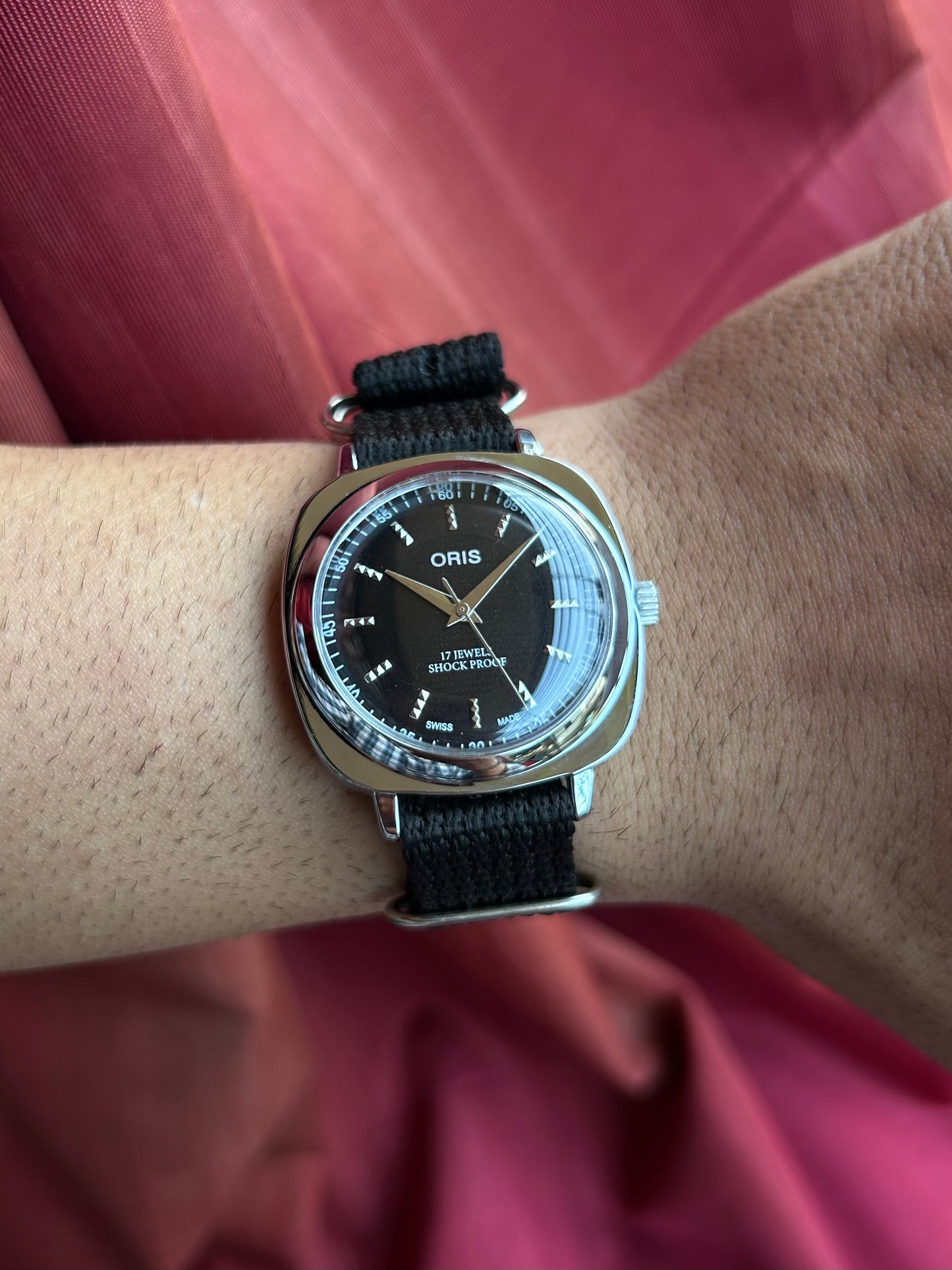 Panerai Oris Mod - Black Sunburst