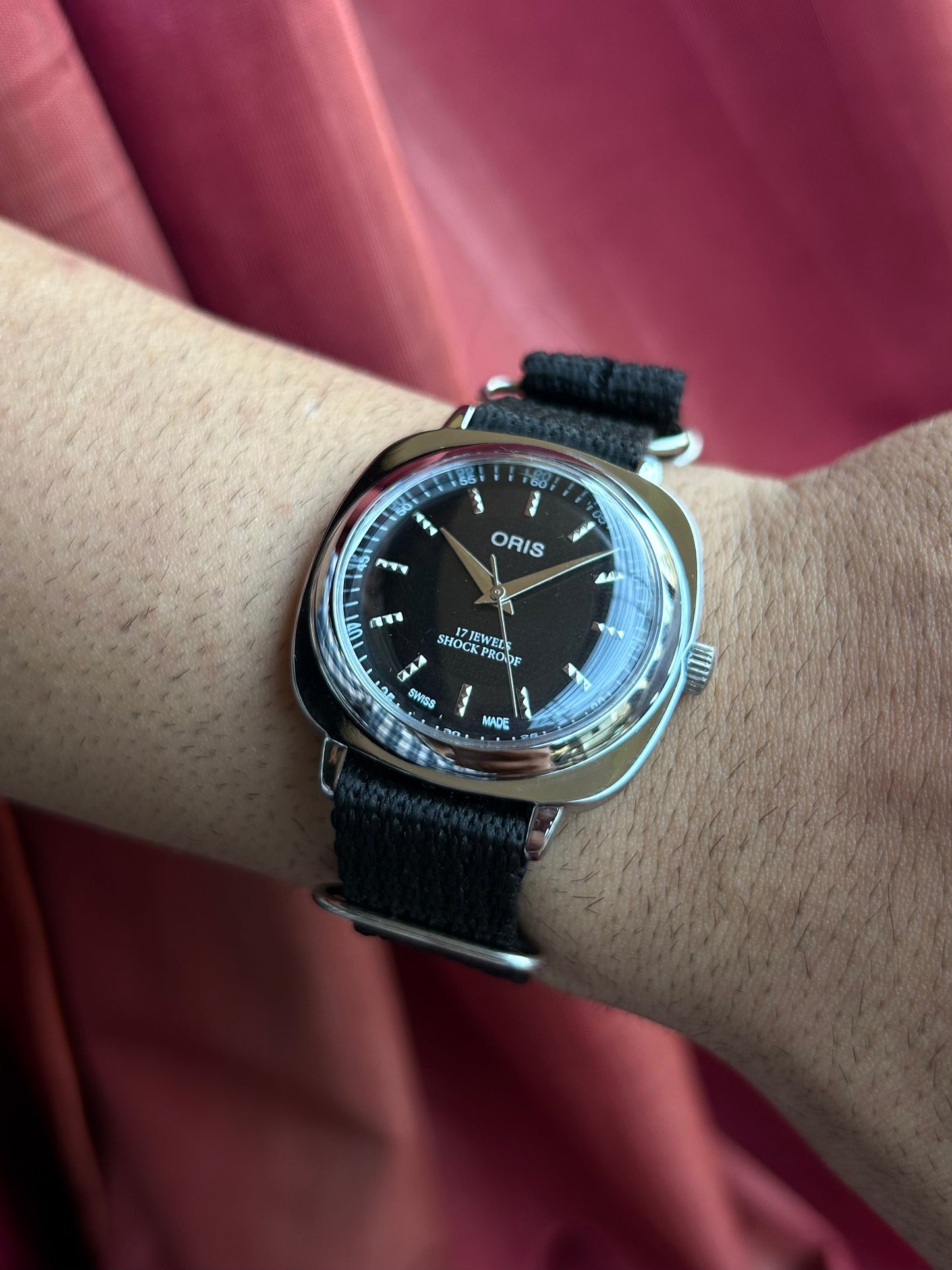 Panerai Oris Mod - Black Sunburst