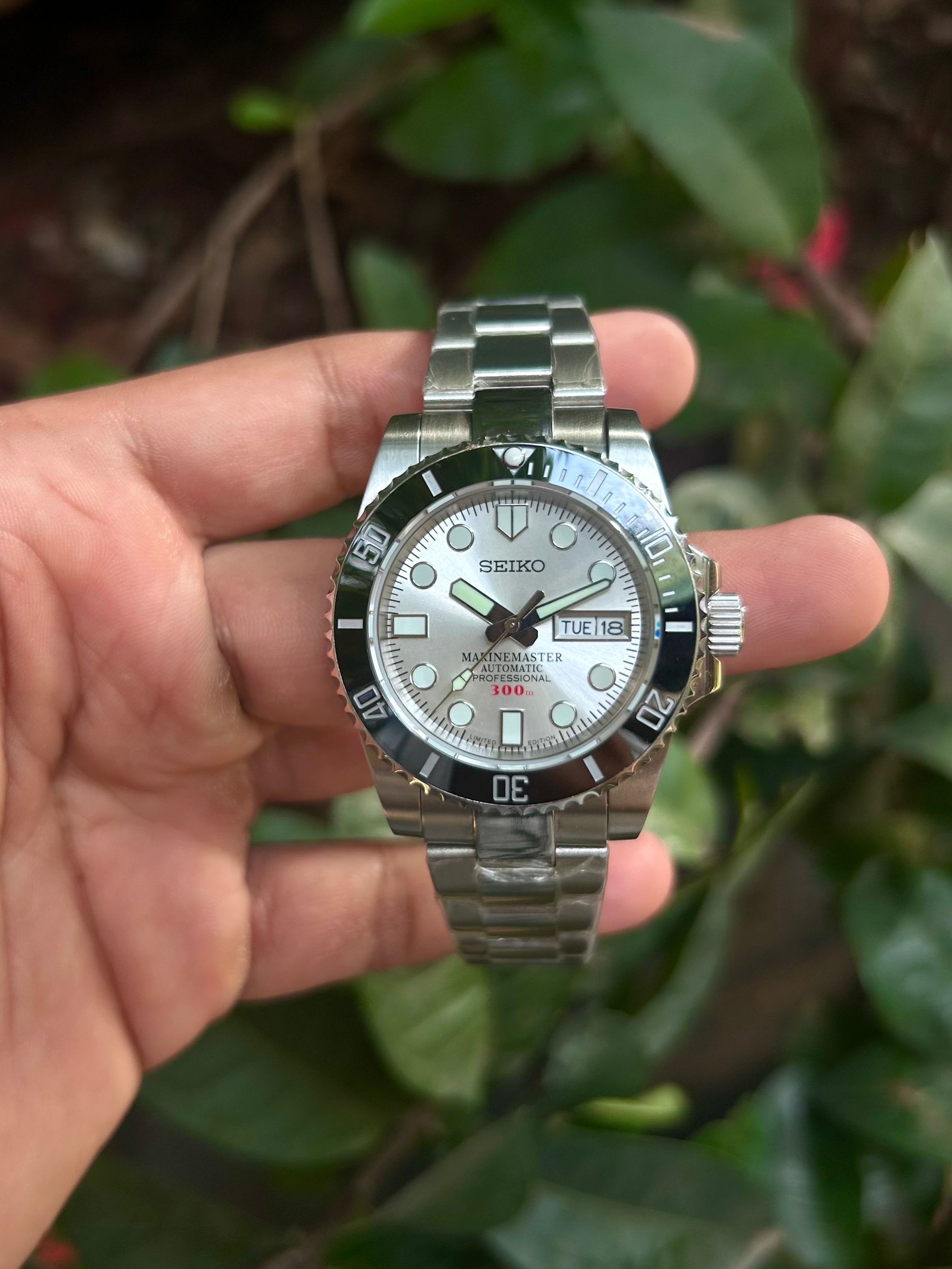 Seiko MarineMaster 300'm Homage Mod Watch