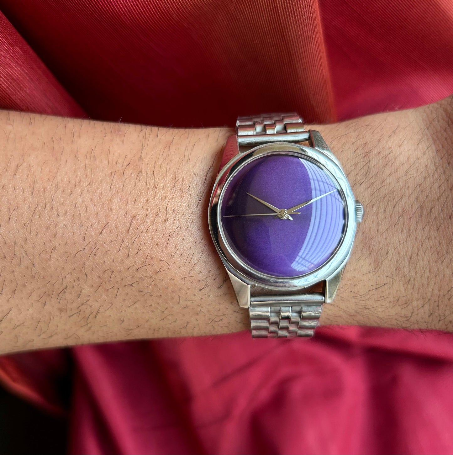 HMT Purple Sunburst Janata unisex