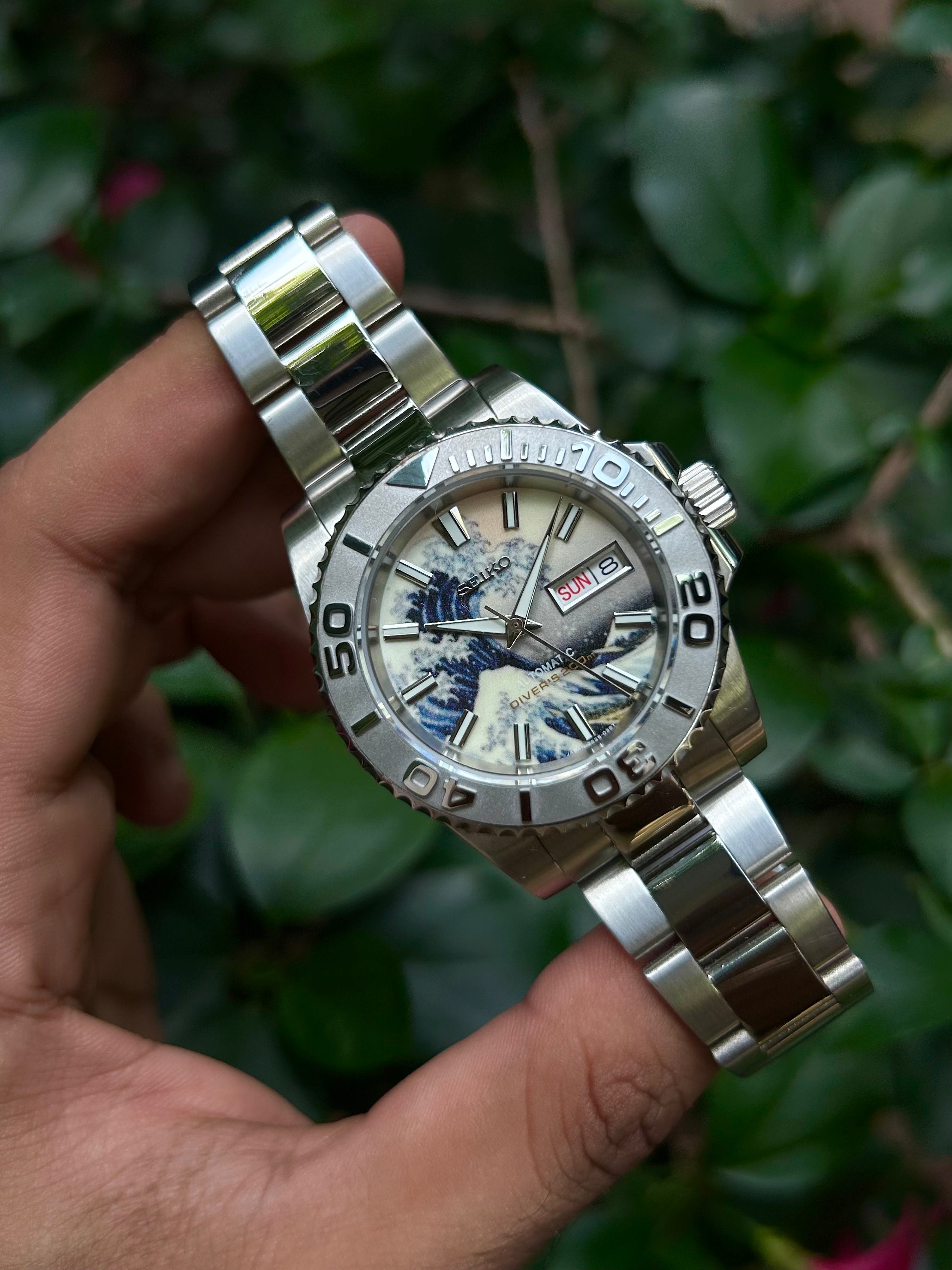 Seiko Yachtmaster ( The Great Wave Off Kanagawa )