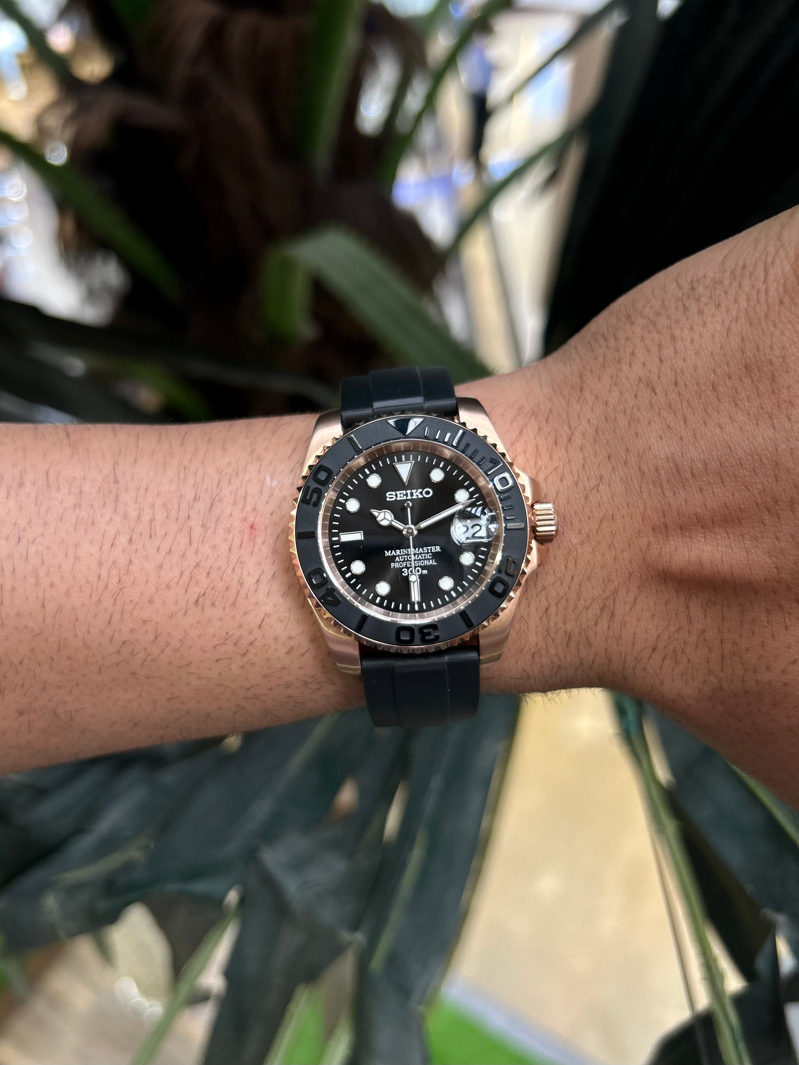 Seiko Special Edition YachMaster Rose Gold