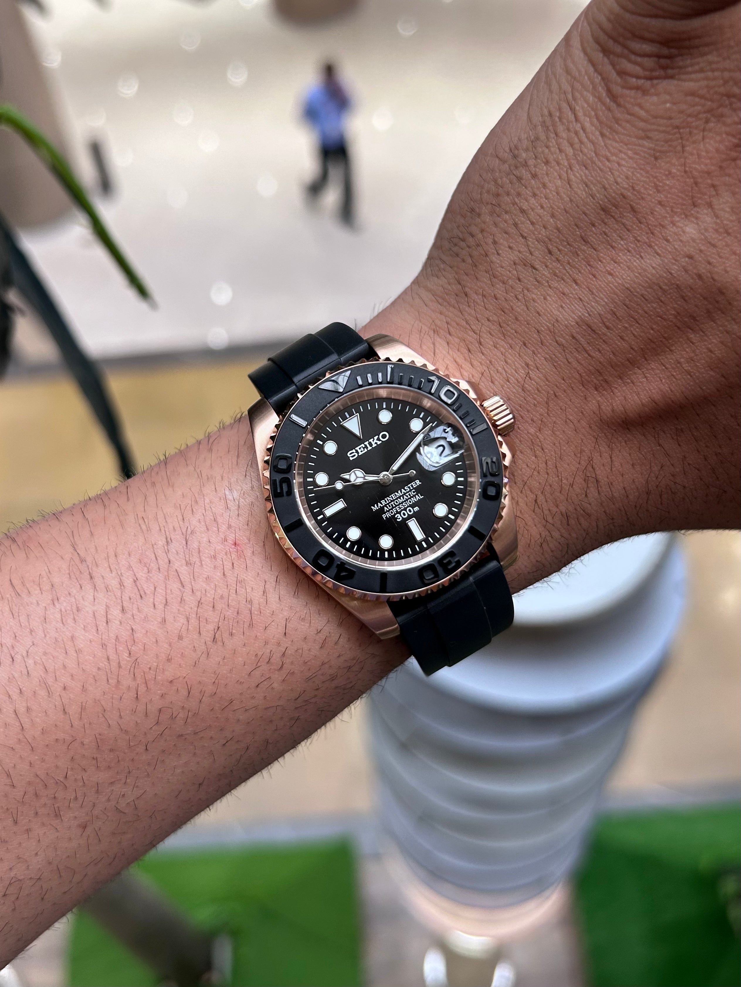 Seiko Special Edition YachMaster Rose Gold