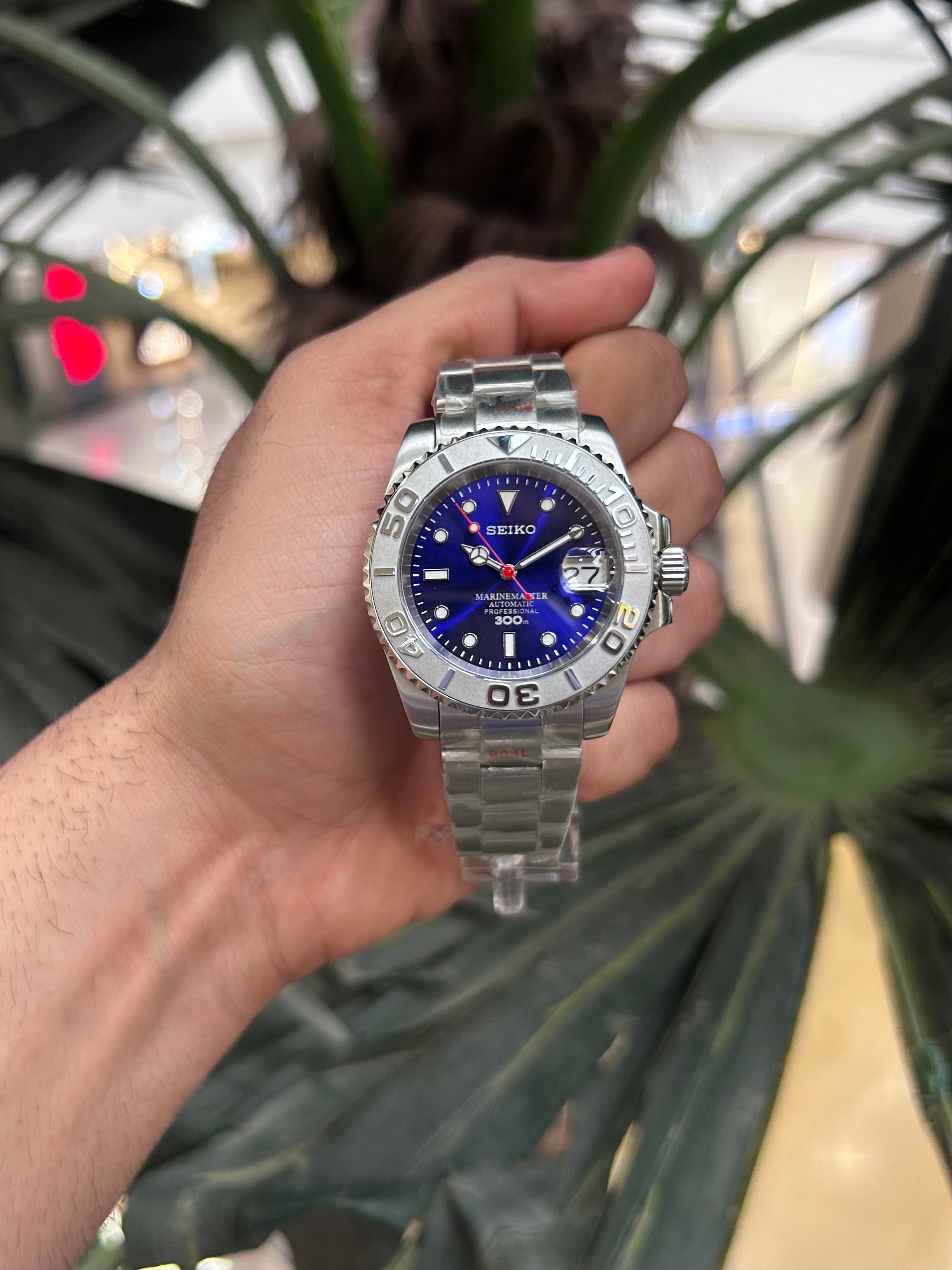 Seiko Special Edition YachtMaster Blue