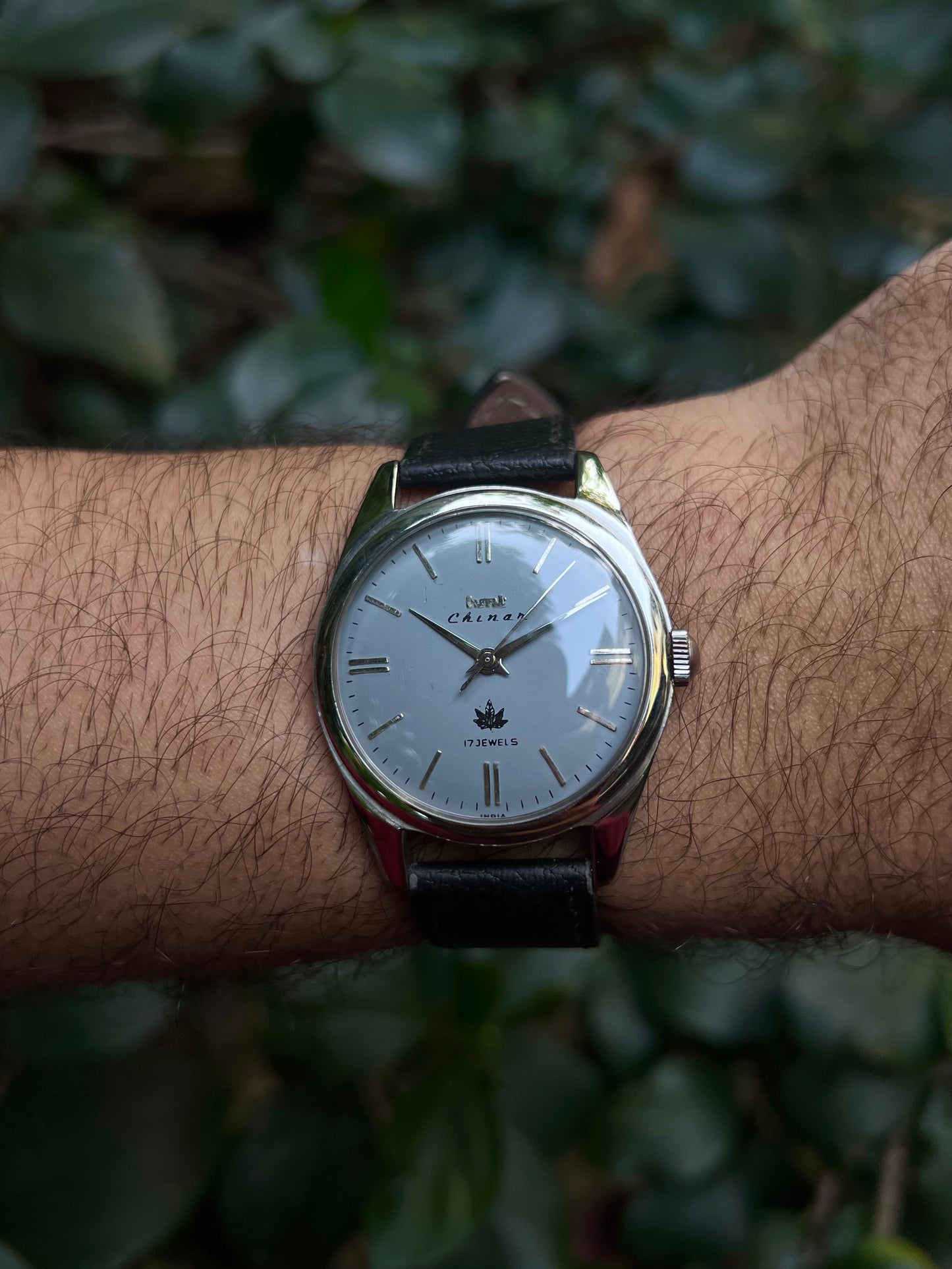 HMT Grey Chinar Unisex Rare Mod Handwinding