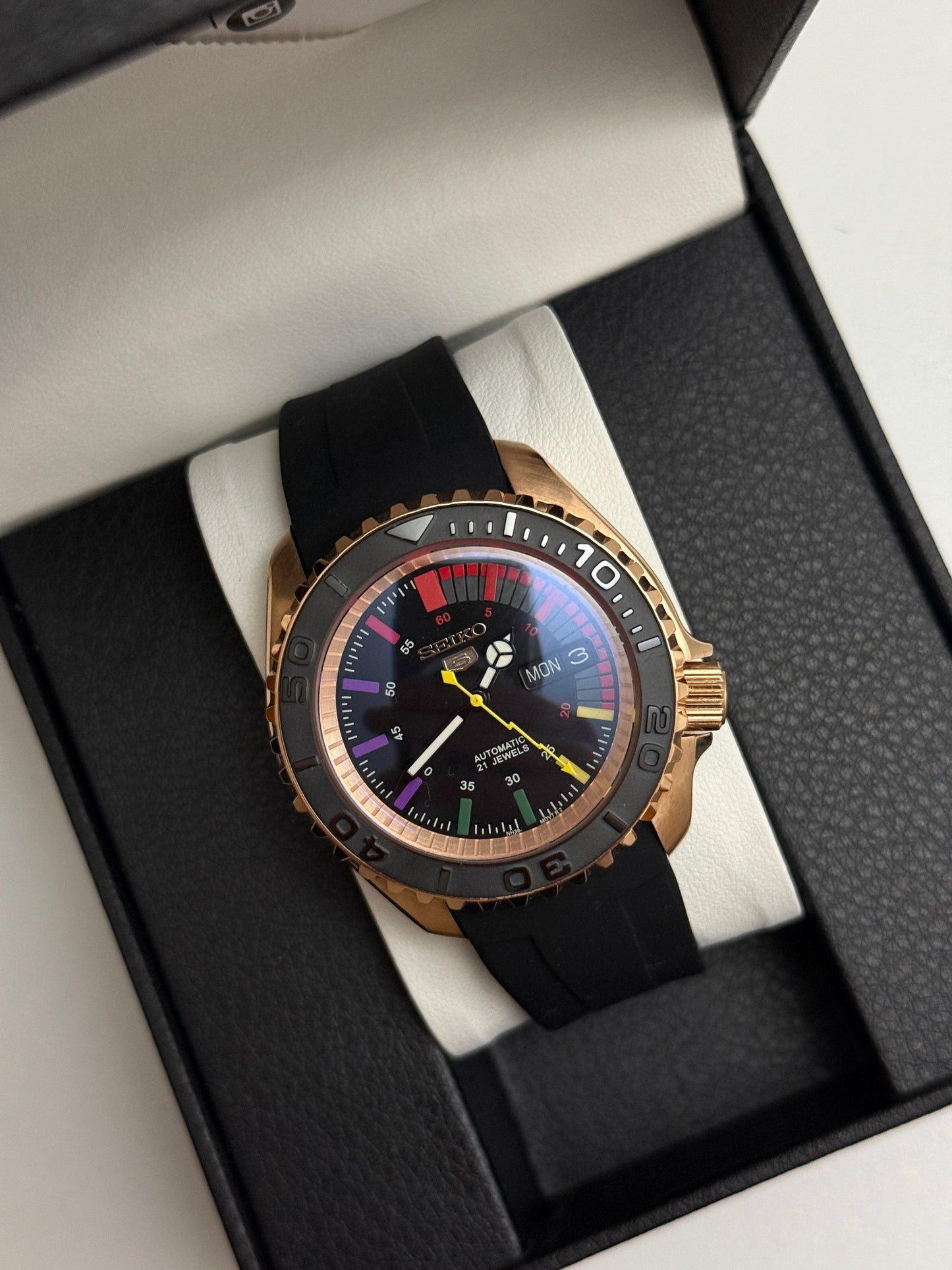 Seiko "Rose Gold Yacht-Master"