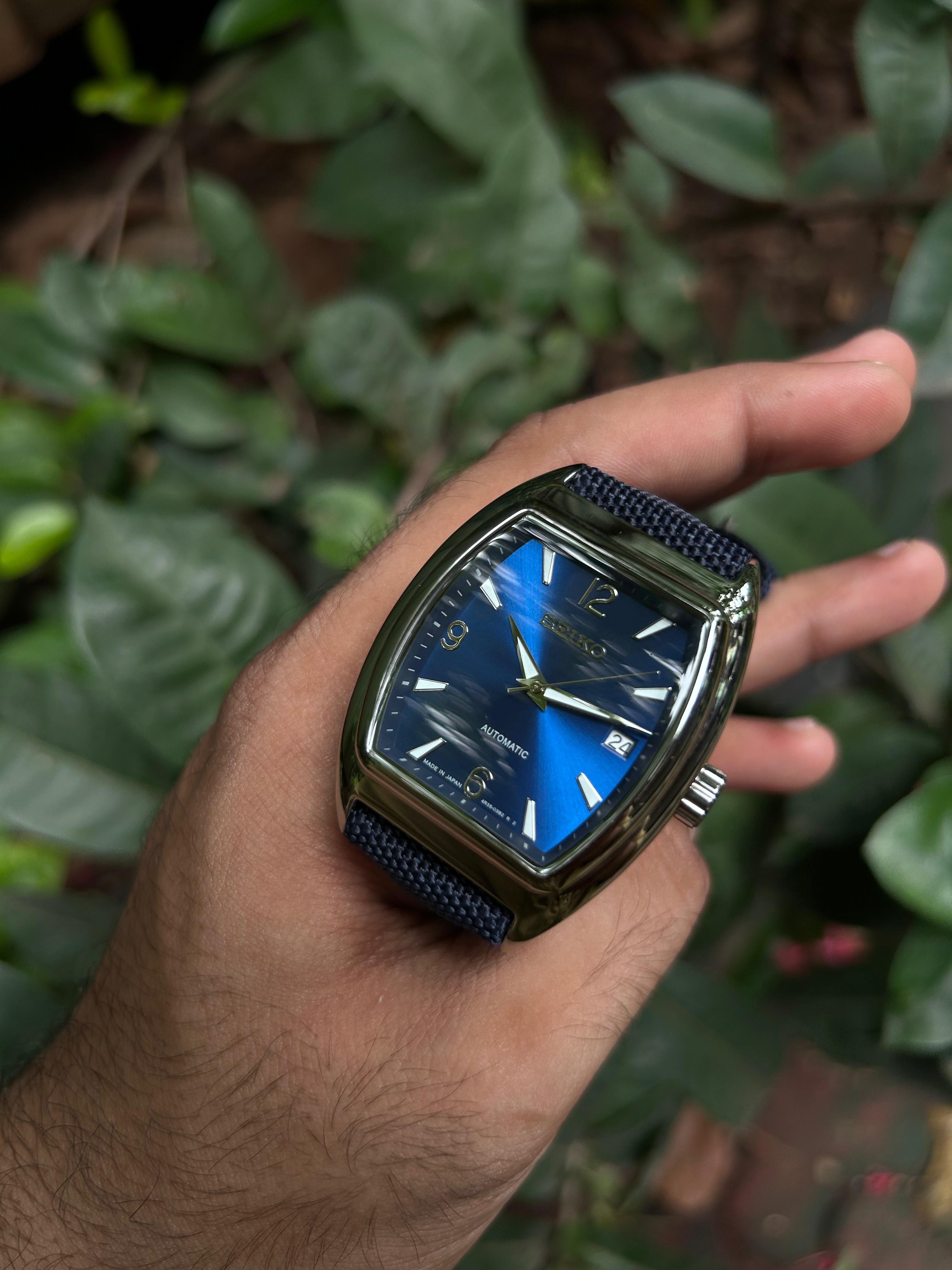 SEIKO MOD Franck Muller Automatic – LIMITED EDITION Blue