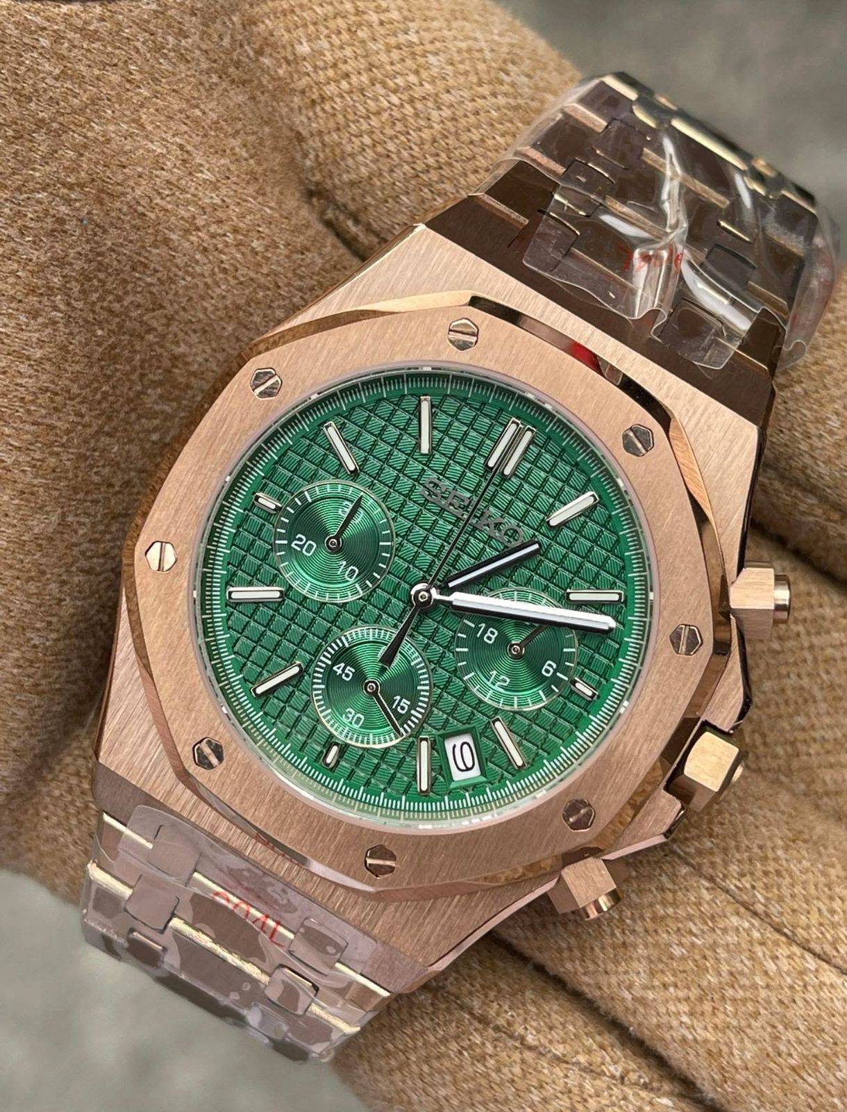 Seiko Mod "Royal Oak" Chronograph