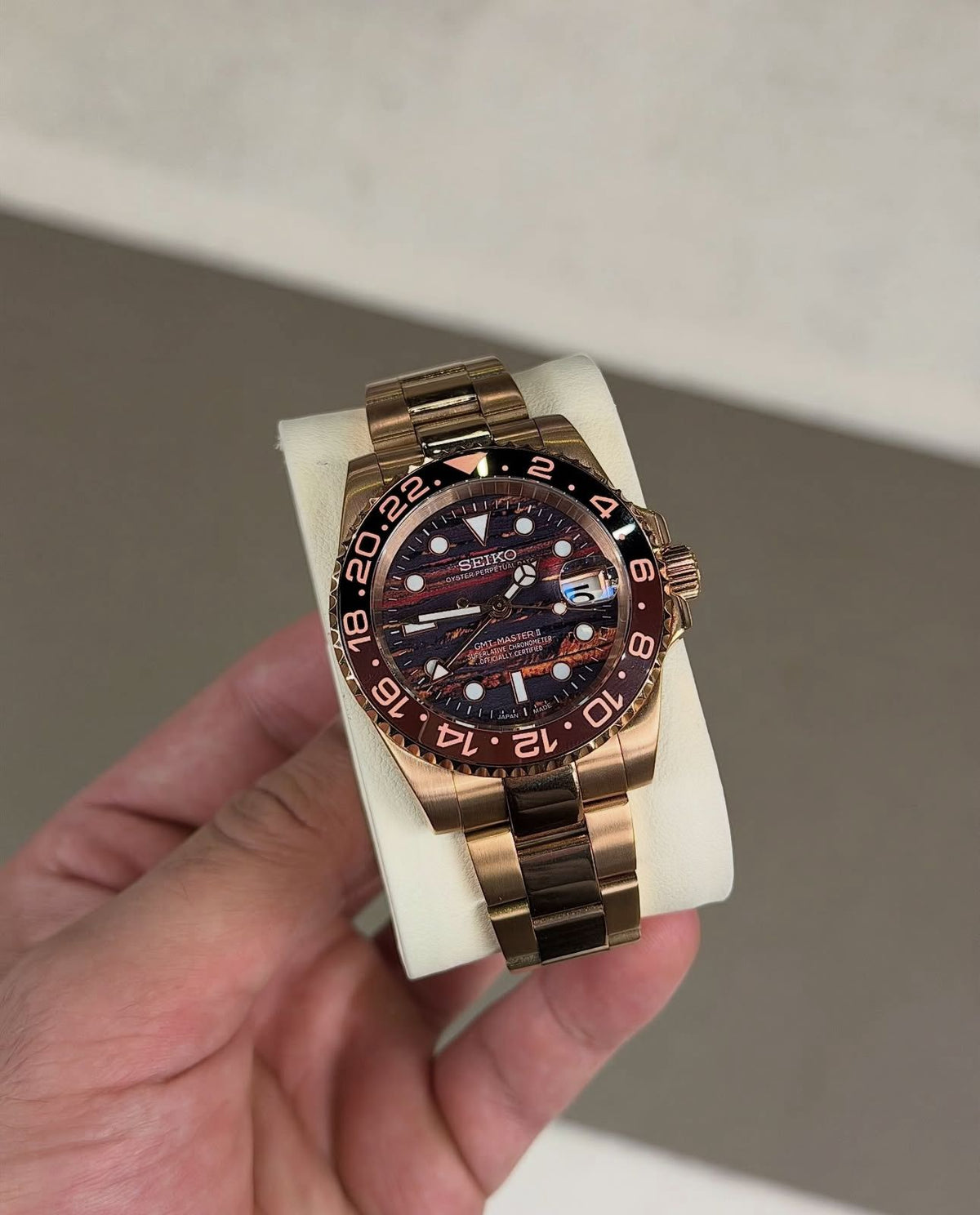 Seiko "Tiger Iron" GMT Master II
