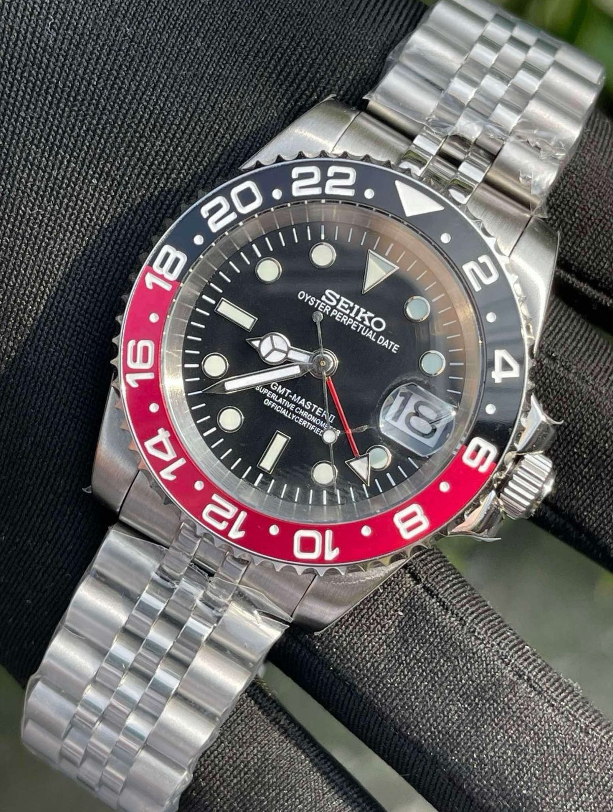 Seiko GMT-Master II "Coke" Mod