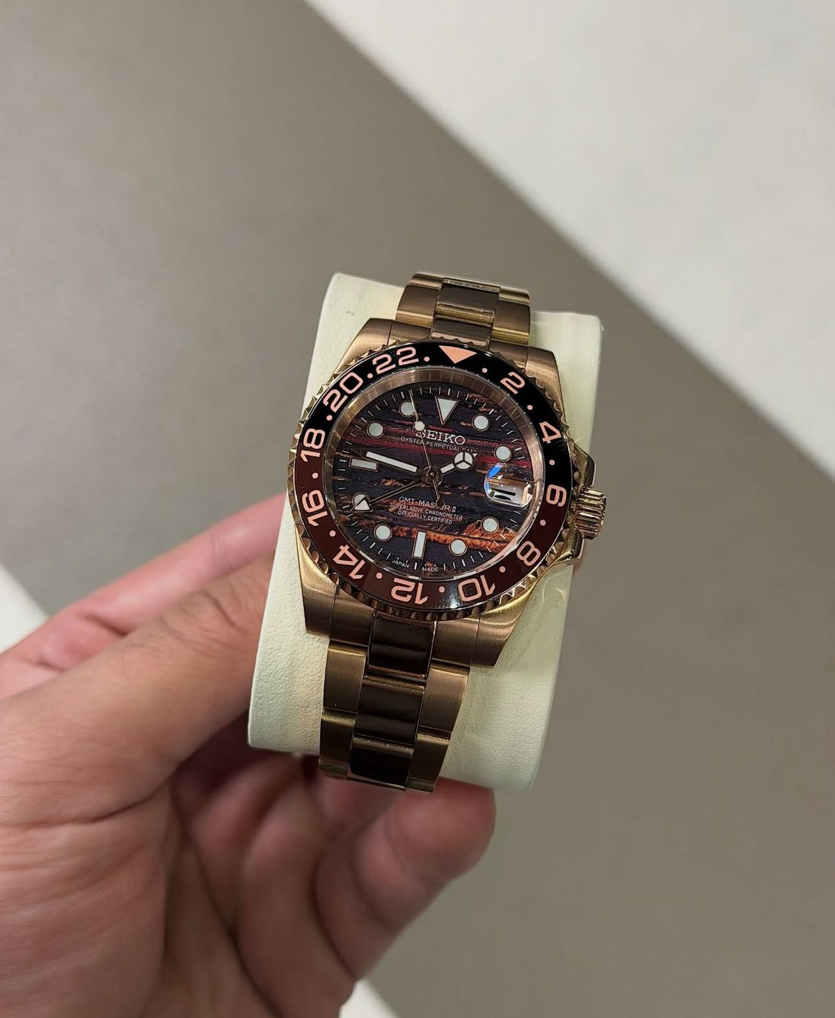 Seiko "Tiger Iron" GMT Master II