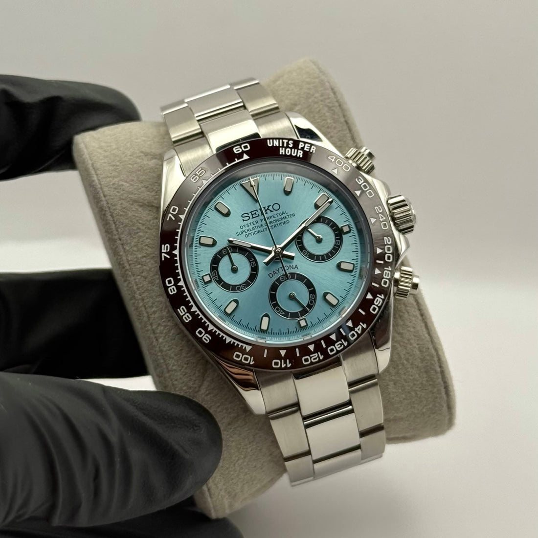 Daytona Seiko Custom Mod |   Ice  Blue