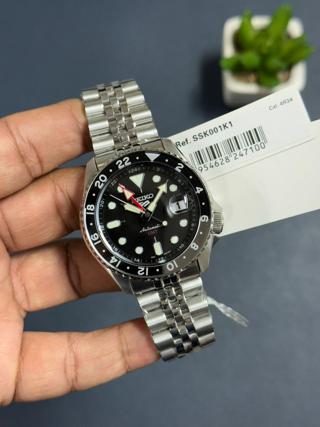 Seiko 5 Sports SKX GMT BruceWayne Custom MOD