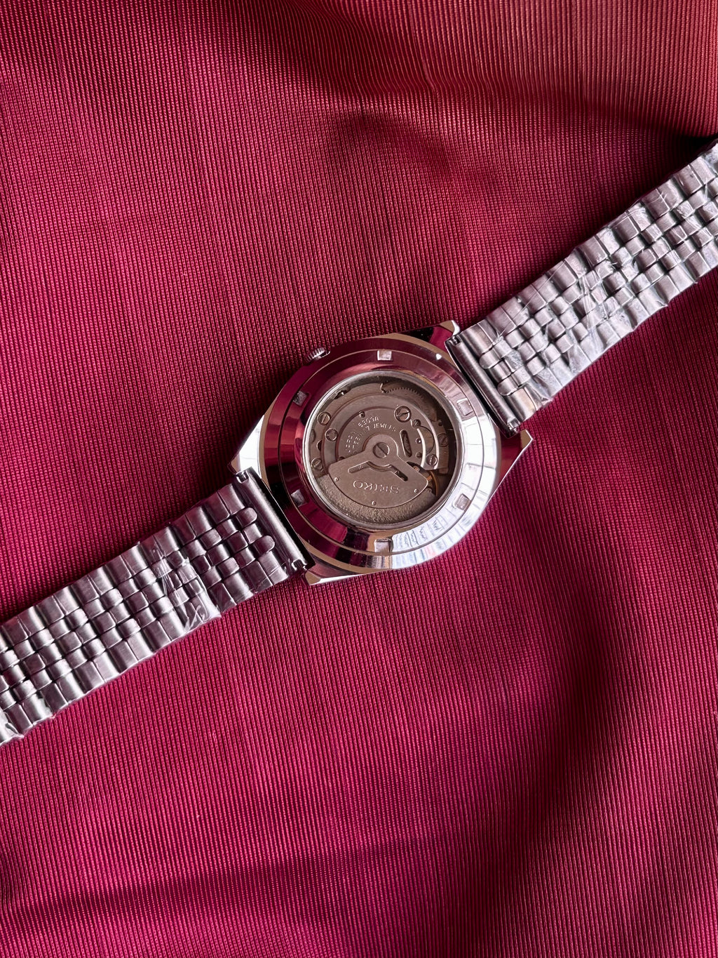 SEIKO 5 RAILWAY  MATT  - BLACK