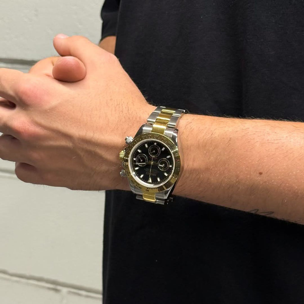 Seiko "Daytona" Two-Tone Gold & Black Edition