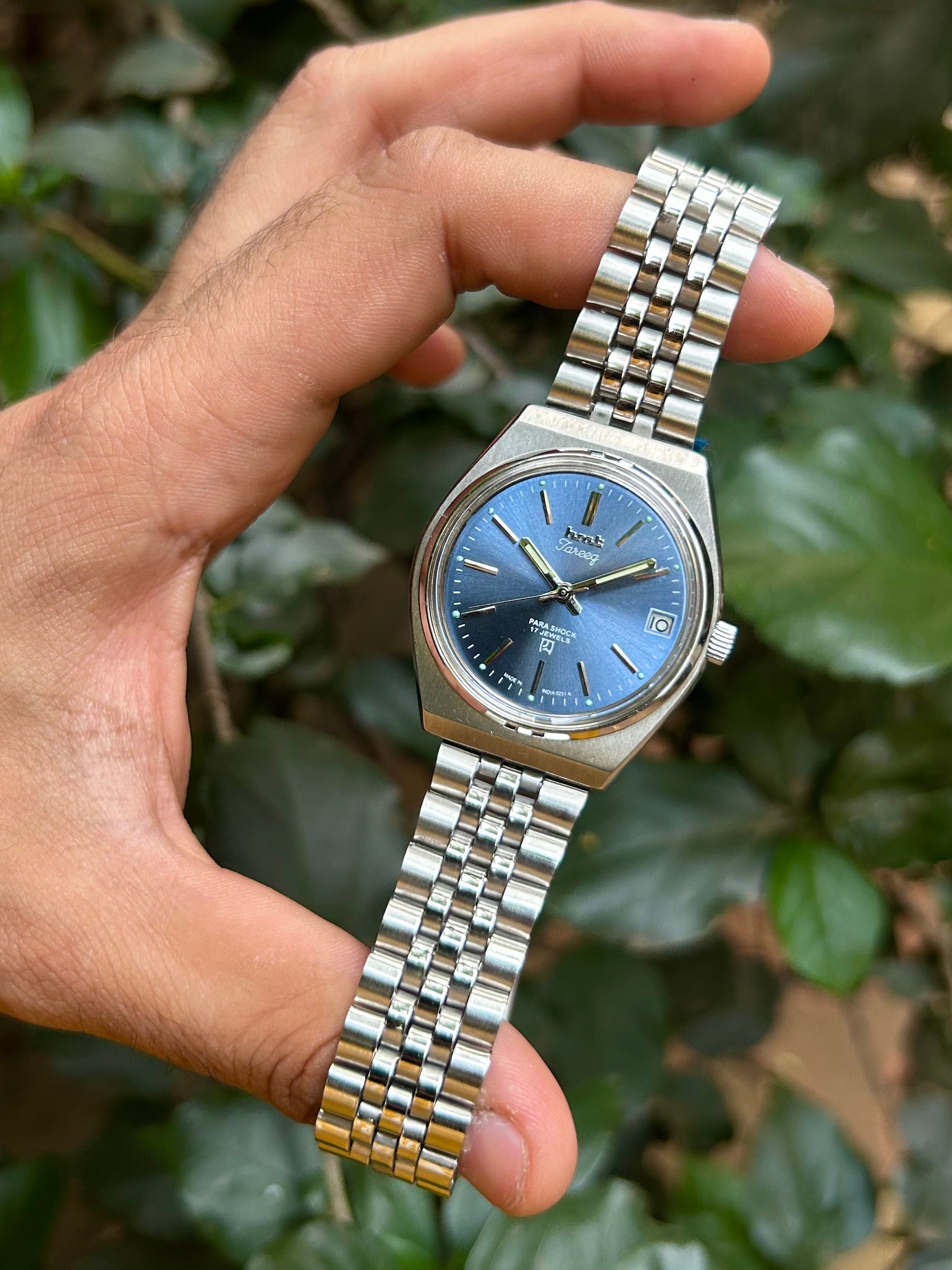 HMT TAREEQ- BLUE SUNBURST