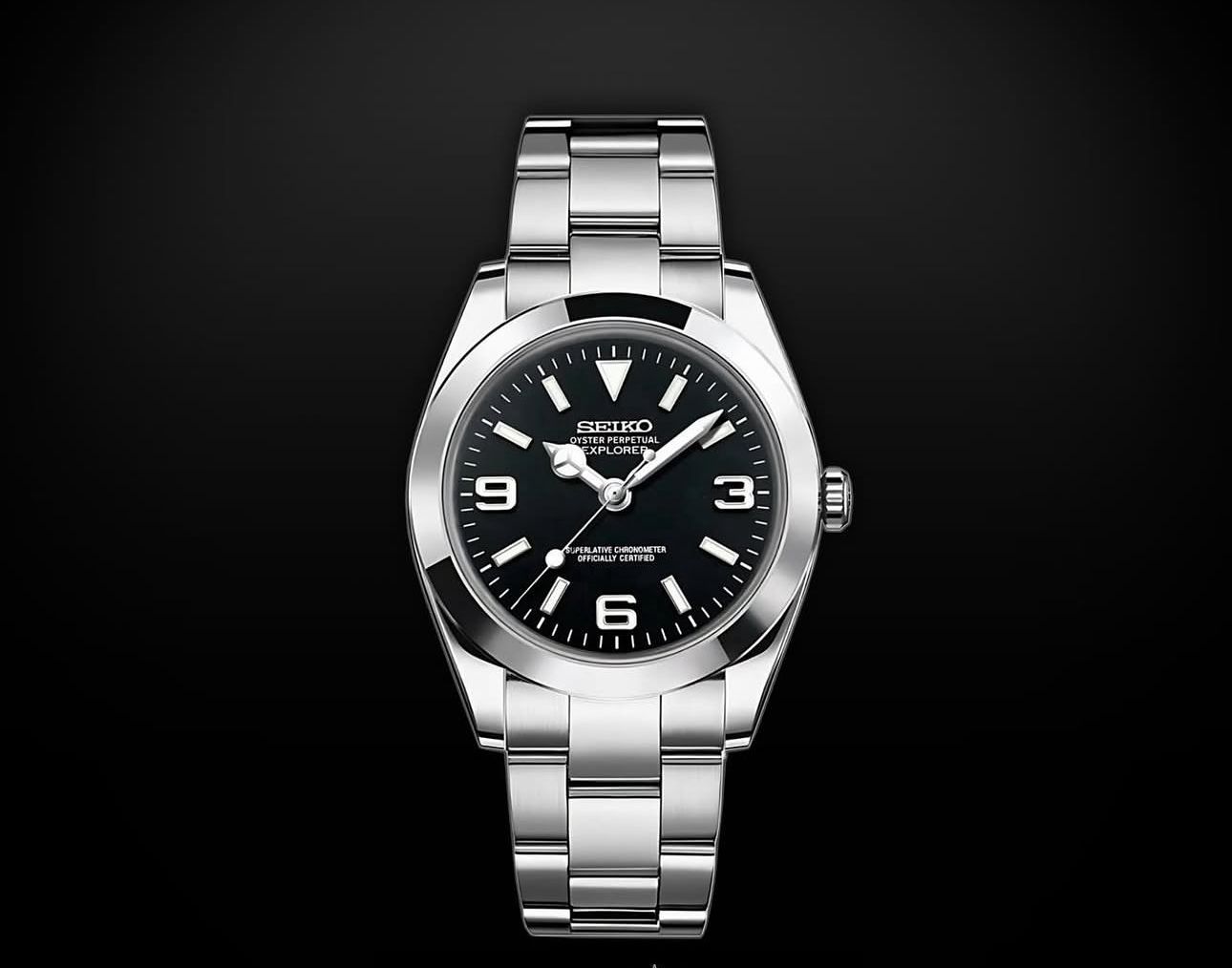 Seiko "Explorer" Stealth Heritage Tribute