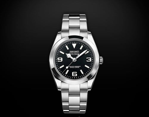 Seiko "Explorer" Stealth Heritage Tribute