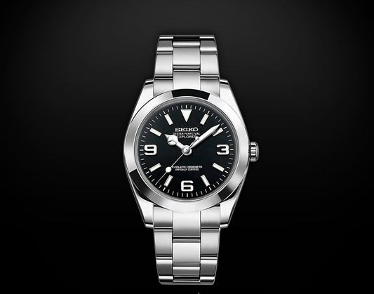 Seiko "Explorer" Stealth Heritage Tribute