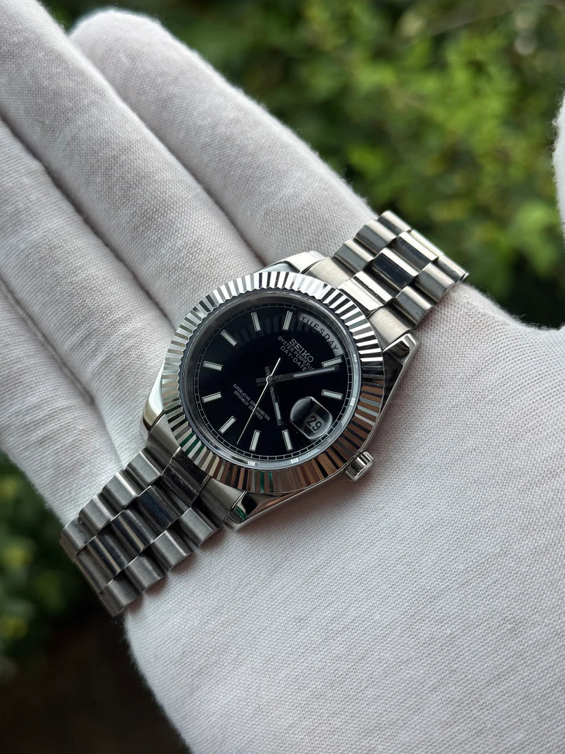 Seiko "Black Onyx" Day-Date  Luxury