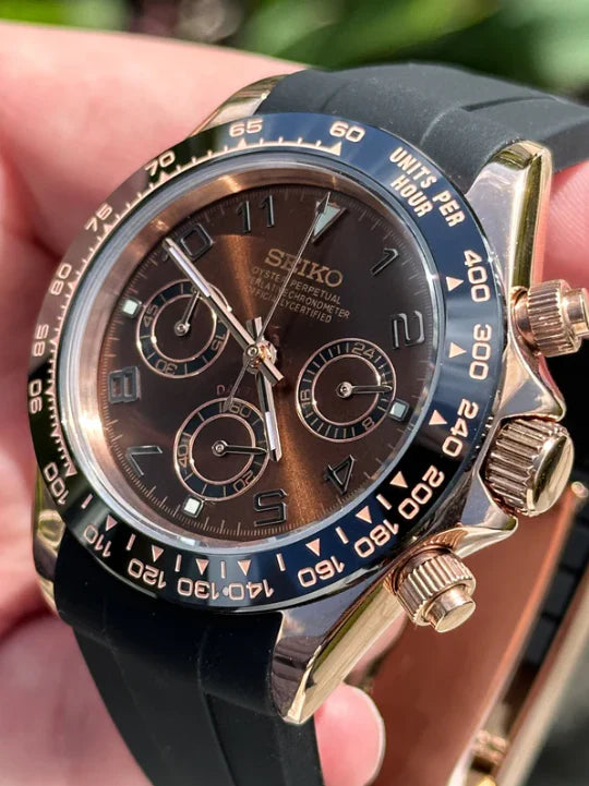 Daytona Seiko Custom Mod |  Chocolate