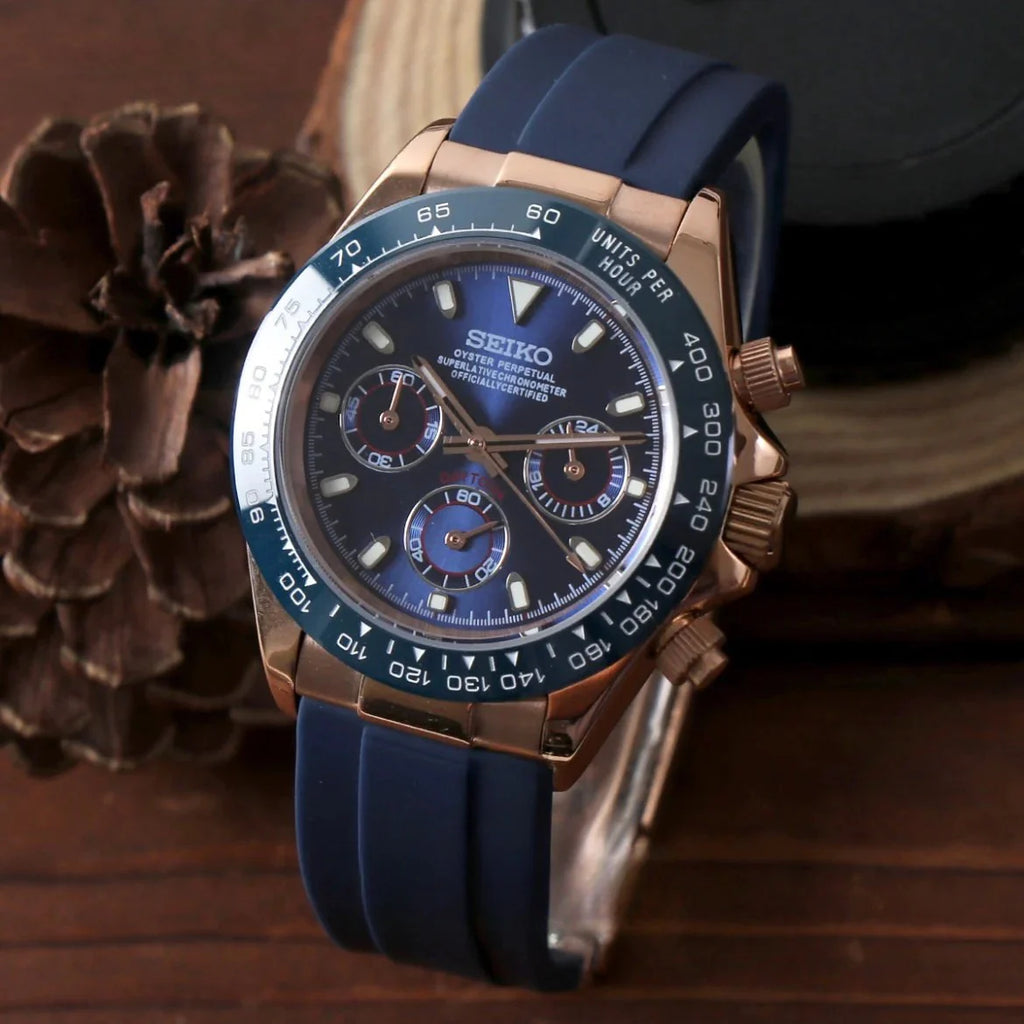 Daytona Seiko Custom Mod
 |  Royal  Blue