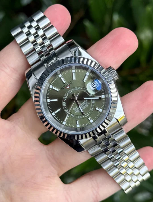 Seikojust | Sky Dweller Mint Green