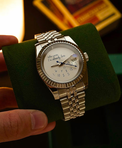 Seiko "Who Cares I'm Already Late" Style