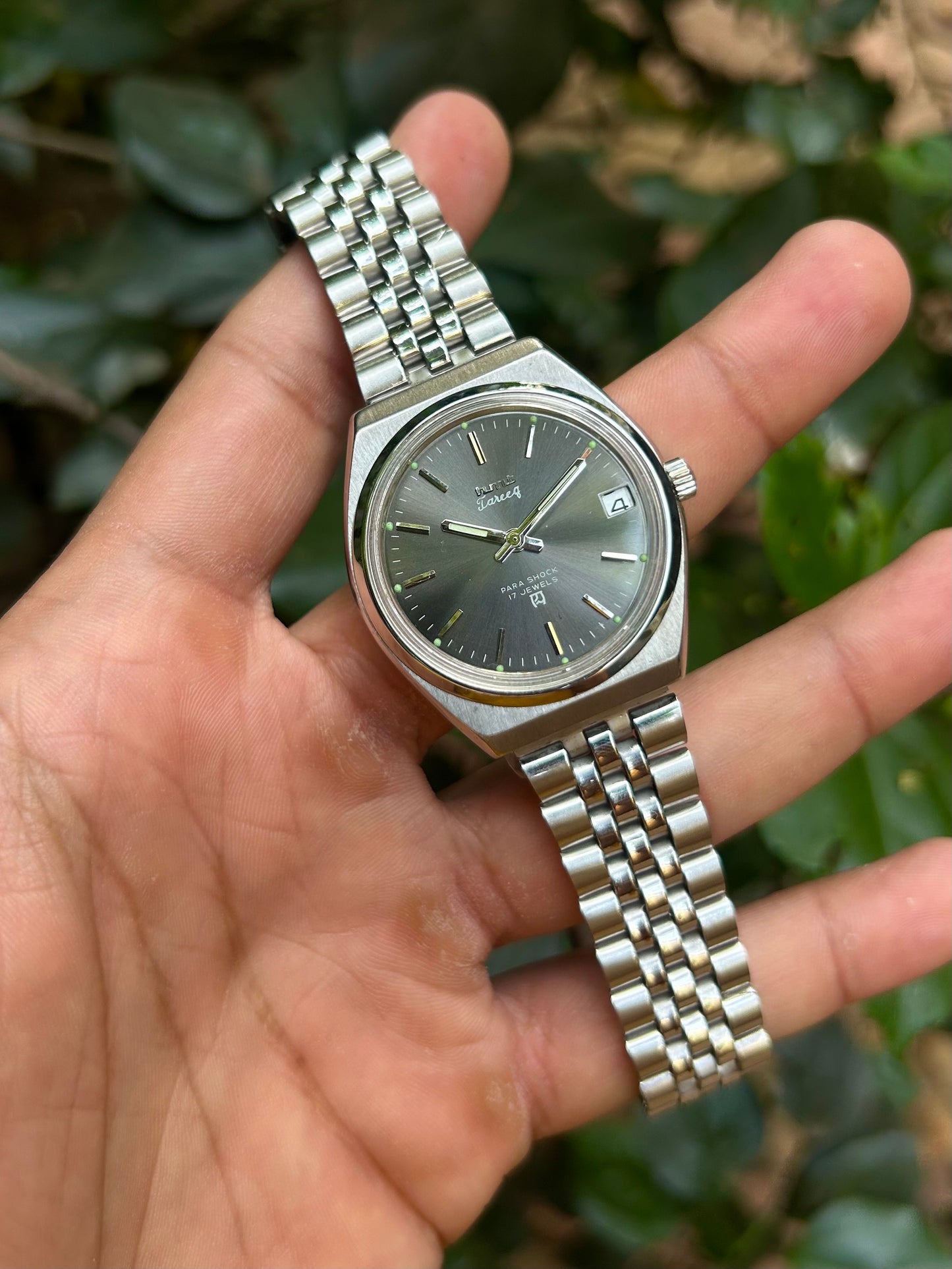 HMT TAREEQ- GREY SUNBURST