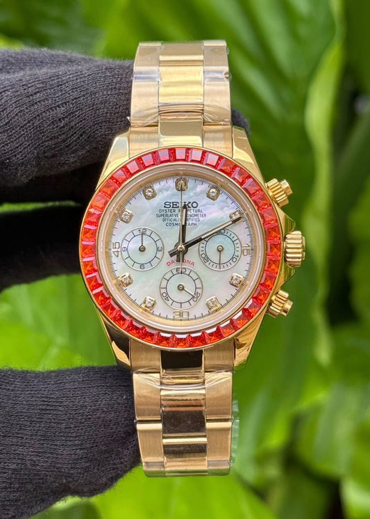 Seiko "Rainbow Ruby" Daytona