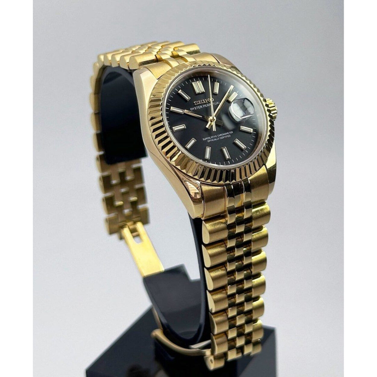 Seiko Datejust "Gold Onyx" Custom