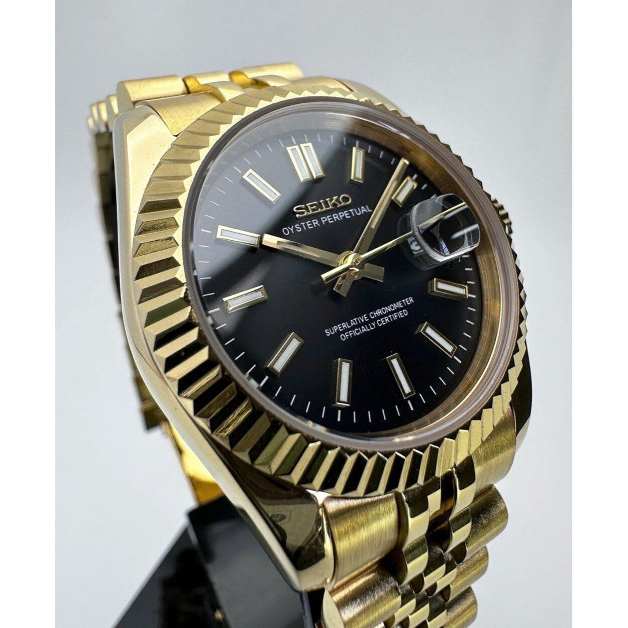 Seiko Datejust "Gold Onyx" Custom