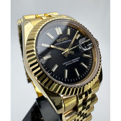Seiko Datejust "Gold Onyx" Custom