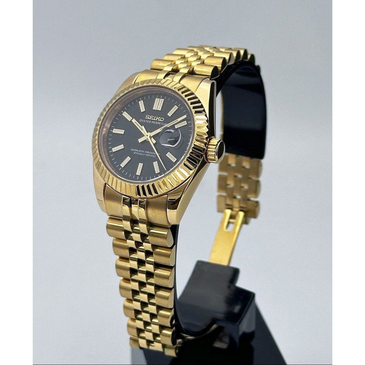Seiko Datejust "Gold Onyx" Custom
