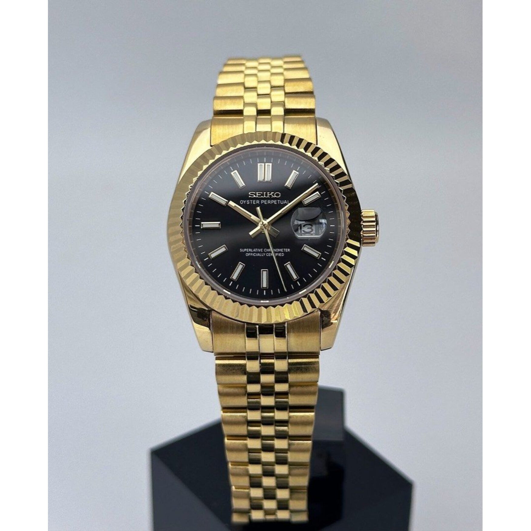 Seiko Datejust "Gold Onyx" Custom